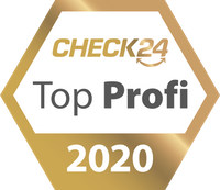 Siegel Check24 TOP PROFI 2020